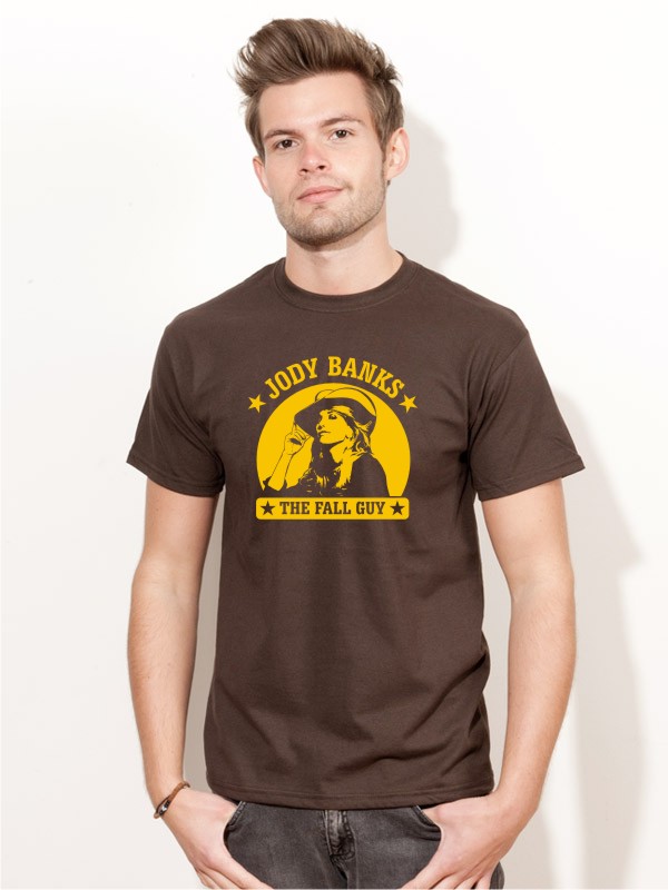 T-Shirt Jody Banks The Fall Guy Shirt braun E48