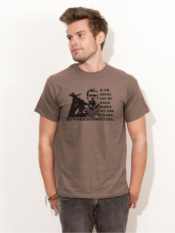 T-Shirt Full Metal Jacket Animal Mother Film Shirt olive E37