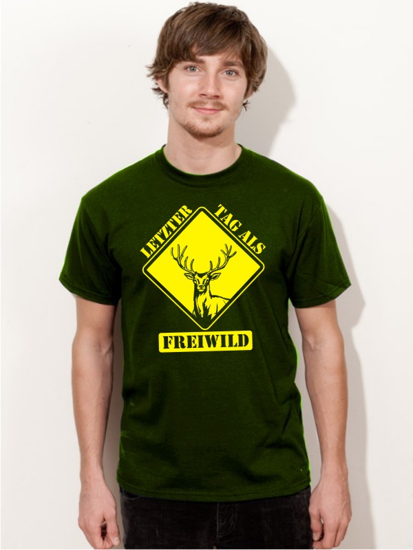 Junggesellenabschied T-Shirt Freiwild Herren Shirt JGA 18