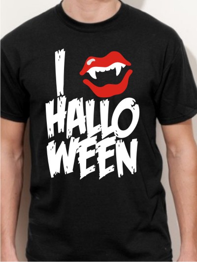 Halloween T-Shirt Vampire Herren Shirt H5
