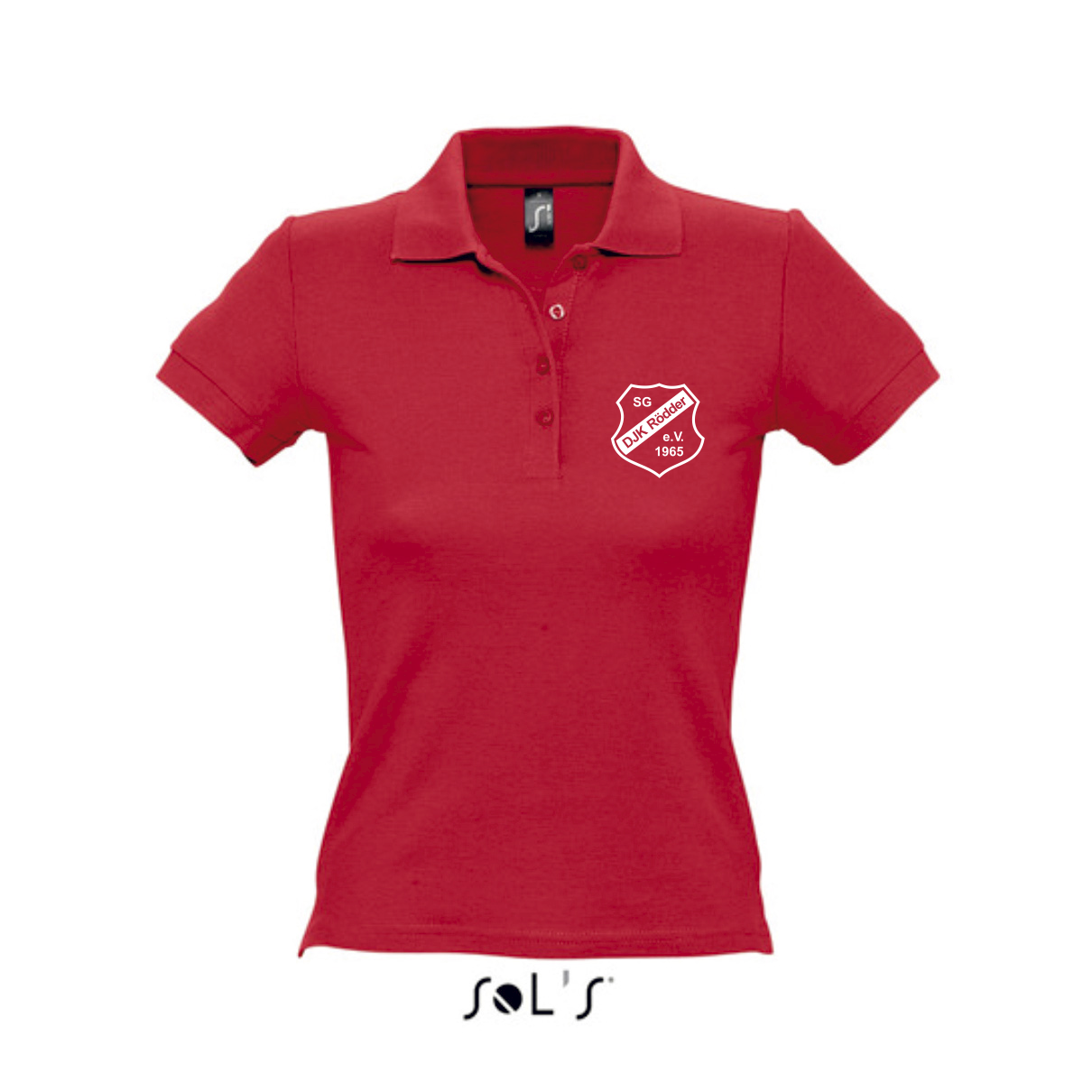 DJK RÖDDER - Poloshirt, Damen inkl. Vereinslogo