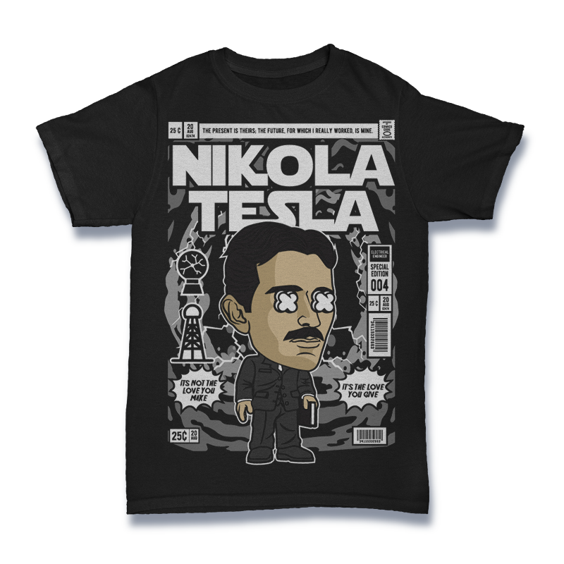 Nikola Tesla Tshirt