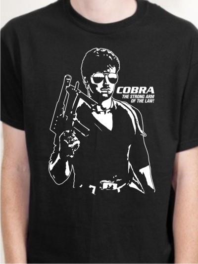 T-Shirt Sylvester Stallone City Cobra Shirt E141