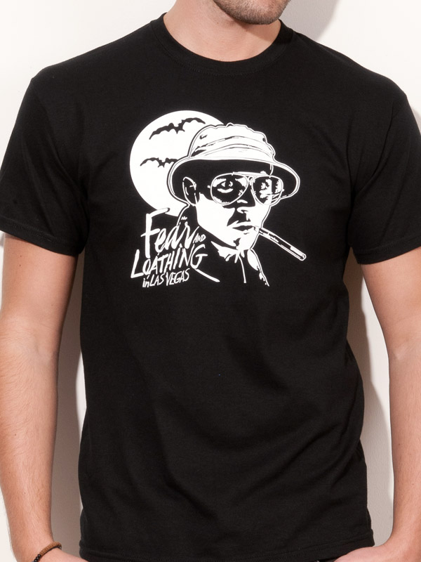 T-Shirt Fear & Loathing in Las Vegas Film Shirt schwarz E31